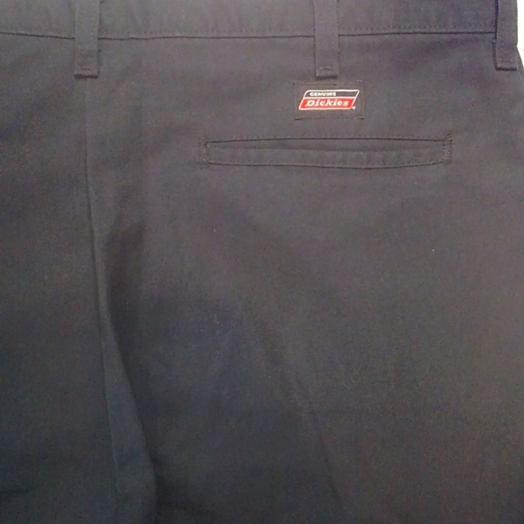 Black Genuine Dickies Hi-Rise Work Pants with Reinforced Knees 36X29 - Picture 9 of 9